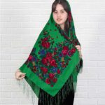چارقد نخ ابریشم ترک