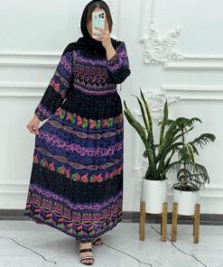 پیراهن ساحلی کریشه بلند