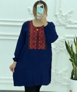 تونیک نخی کتیبه بلوچی