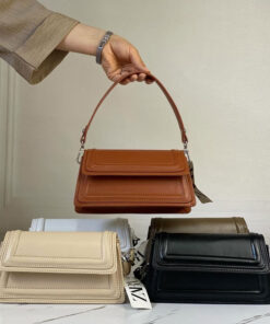 کیف دو دوخت چرم مصنوعی باکیفیت