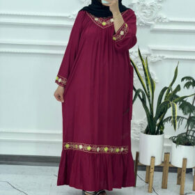 لباس ساحلی کریشه گلدوزی