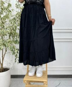 دامن نخی طبقه ای