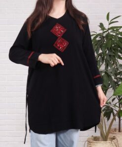 تونیک تاشلی سنتی مشکی