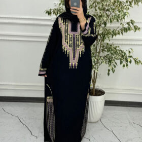 ساحلی عبای خامه دوزی عربی