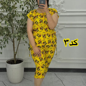 تاپ شلوارک نخی