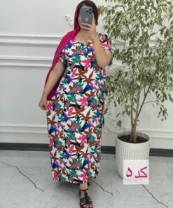 پیراهن راحتی پلاس سایز