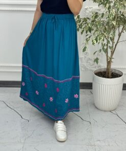 دامن مودیت حاشیه گلدوزی