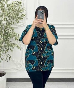 بلوز کودری طرح زنجیر