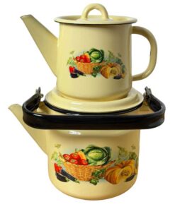 قوری کتری لعابی روس