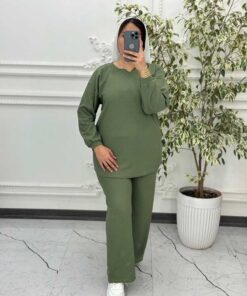 ست بلوز شوار بیسکویتی مراکشی