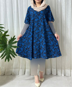 پیراهن کوتاه مریم گلی