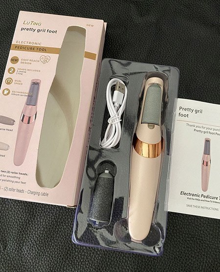 سنگ پا شارژی دوکاره