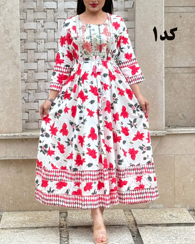 پیراهن کورتای هندی زویا