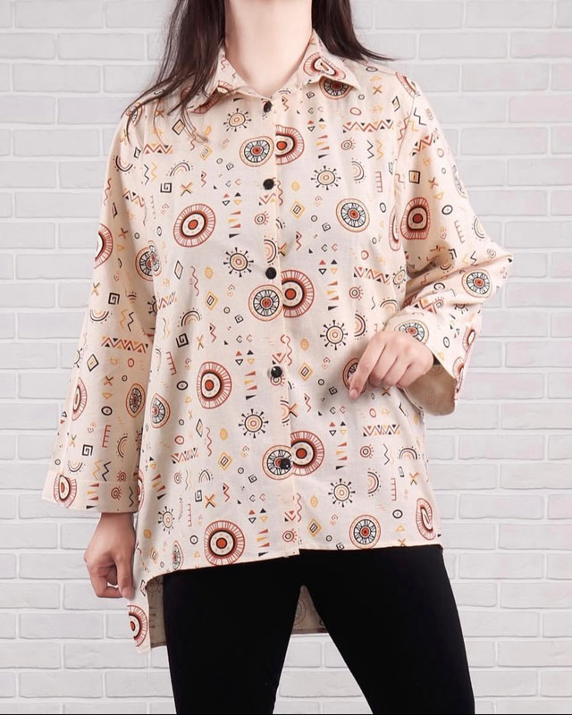 مانتو لینن رویا 6889 - Image 5