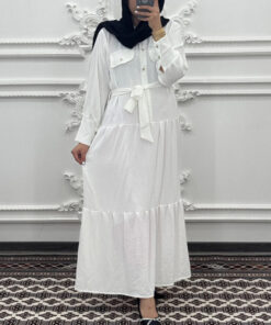 پیراهن ساحلی ابر و بادی