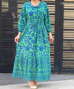 پیراهن ساحلی فلور دل آرا