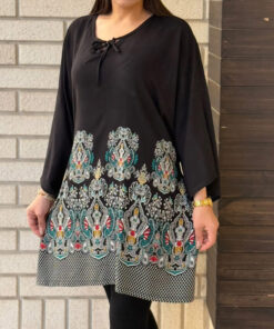 تونیک بیگ سایز حاشیه دار