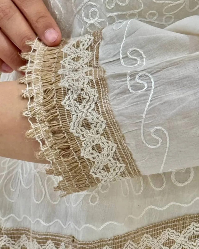 بلوز خامه دوزی دهلی 3049 - Image 3