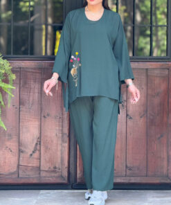 بلوز شلوار طرح بالون