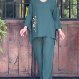 بلوز شلوار طرح بالون