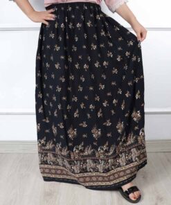 دامن سایزبزرگ طرح سنتی
