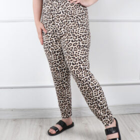 شلوار گیاهی طرح پلنگی