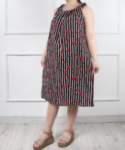 سارافون کوتاه طرح دار