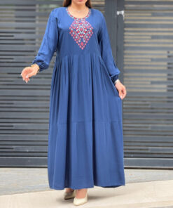 پیراهن ساحلی چاپی رعنا