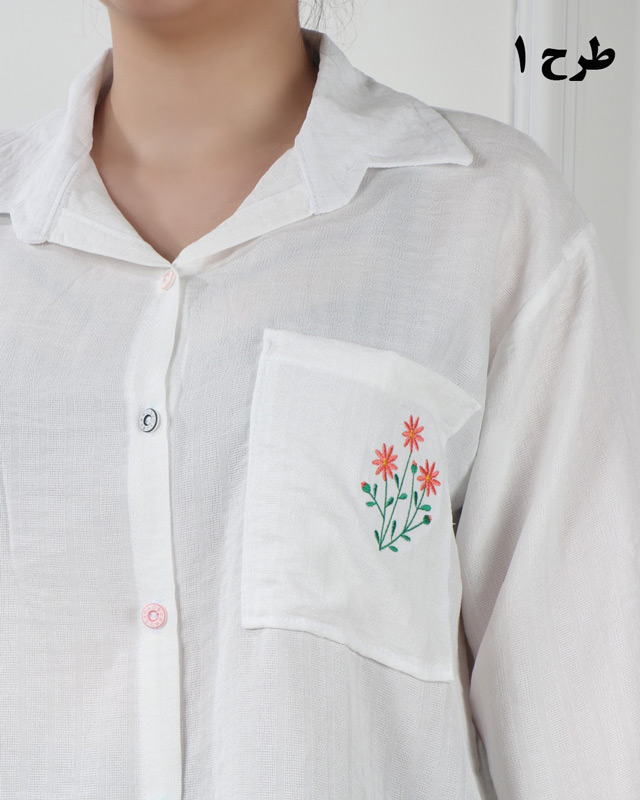 شومیز صوفیا ژاکارد 6945 - Image 2