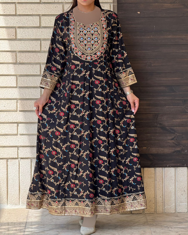 پیراهن کورتای سونیا 6953 - Image 2