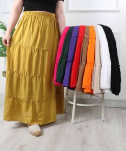 دامن نخی طبقه ای