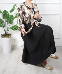 ست کراپ نخ دامن مازاراتی