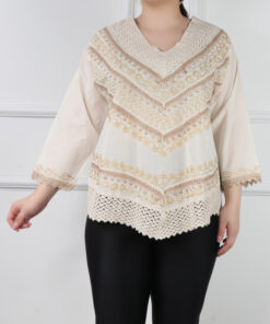 پیراهن خامه دوزی هندی