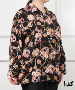 شومیز نخی طرح دار