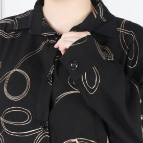 شومیز دکمه دار خامه دوزی