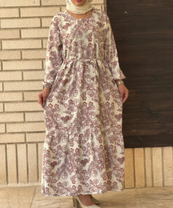 پیراهن ساحلی فلور صدف