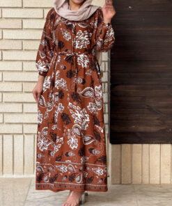 پیراهن نخی صنم