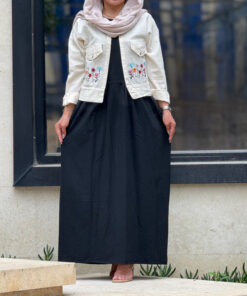 کت سارافون گلدوزی نچرال