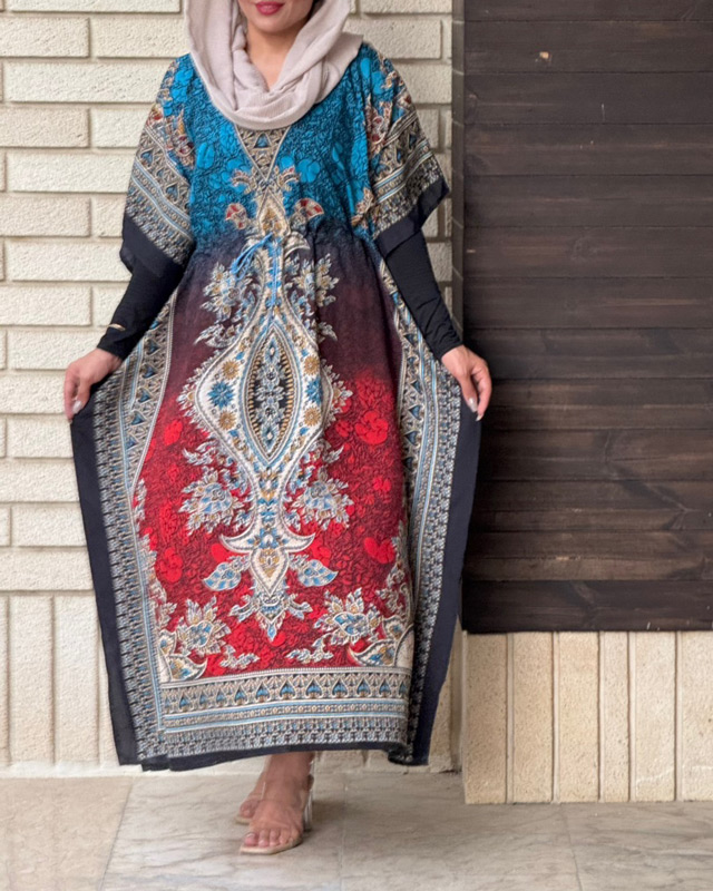 ساحلی پانچ دوبل سیلک هندی 1245 - Image 4