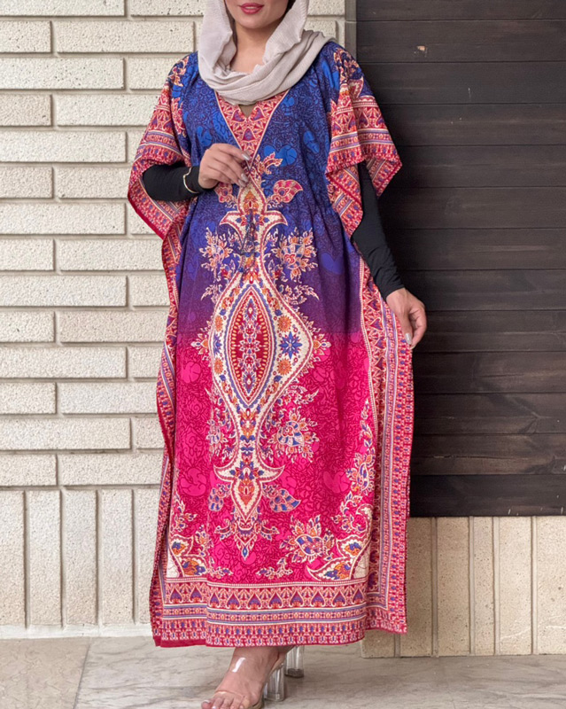 ساحلی پانچ دوبل سیلک هندی 1245 - Image 7