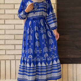 پیراهن فلور طرح ترمه