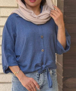 شومیز گره ای شانتون