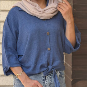 شومیز گره ای شانتون