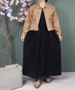 کت سارافون گلدوزی