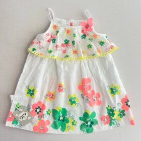 سارافون نخی بچه گانه ترک طرح گل گلی