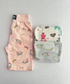 شلوارک دخترانه طرح تک شاخ