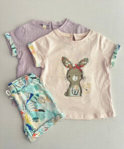 تیشرت شلوارک دخترانه طرح خرگوش
