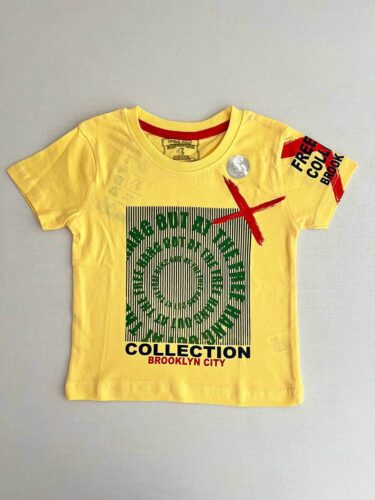 تیشرت پسرانه ترک طرح ضربدر 7154 - Image 5