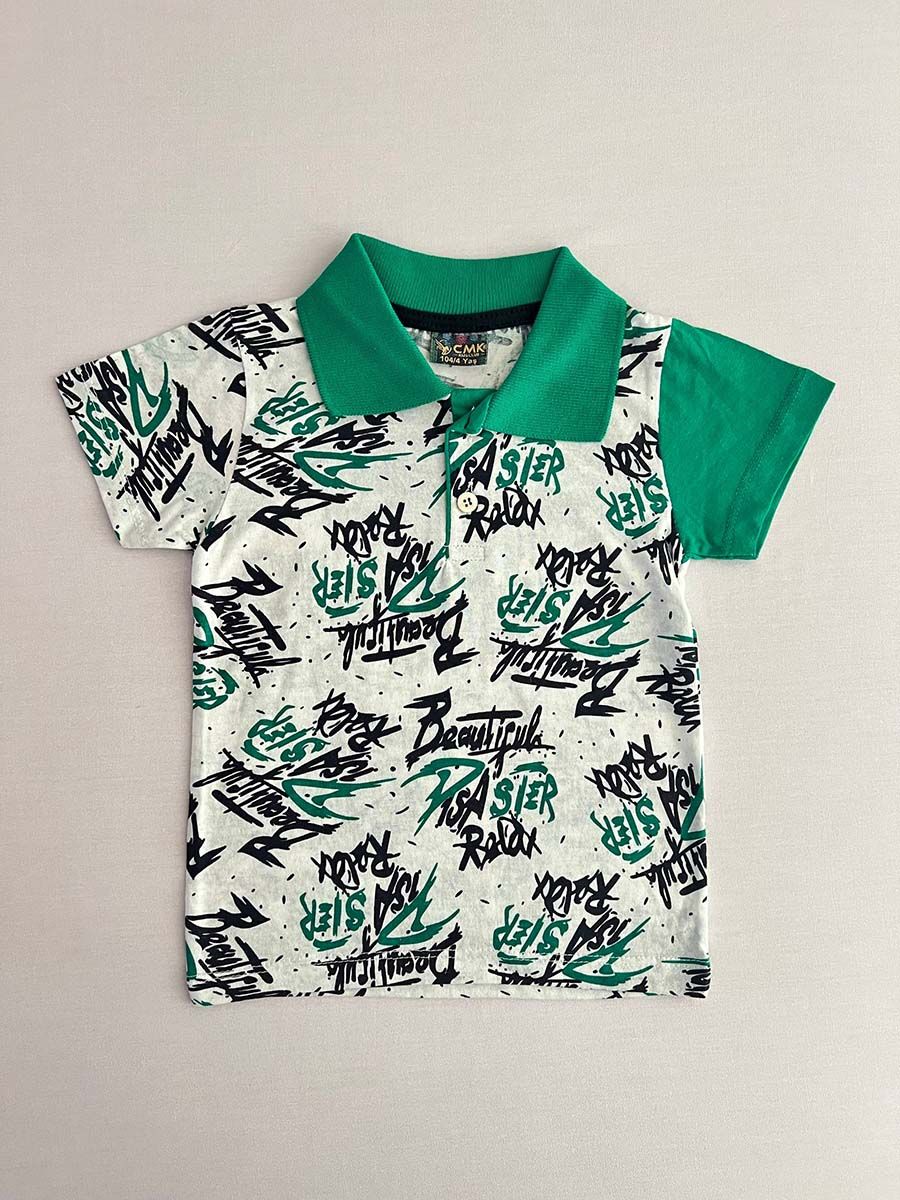 تیشرت یقه دار ب آ ترک مدل پرخط 7115 - Image 6