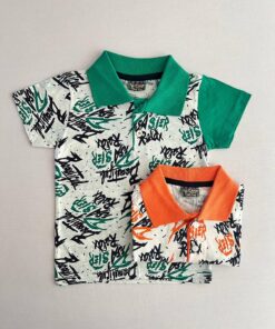 تیشرت یقه دار ب آ ترک مدل پرخط